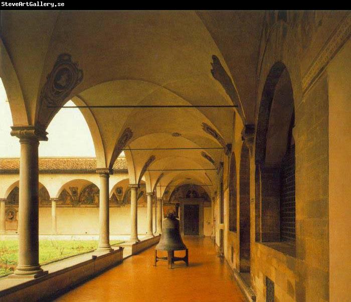 Fra Angelico View of the Convent of San Marco